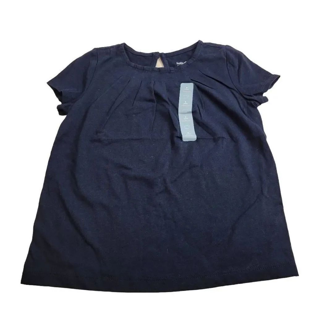 Baby Gap solid Navy top 4T